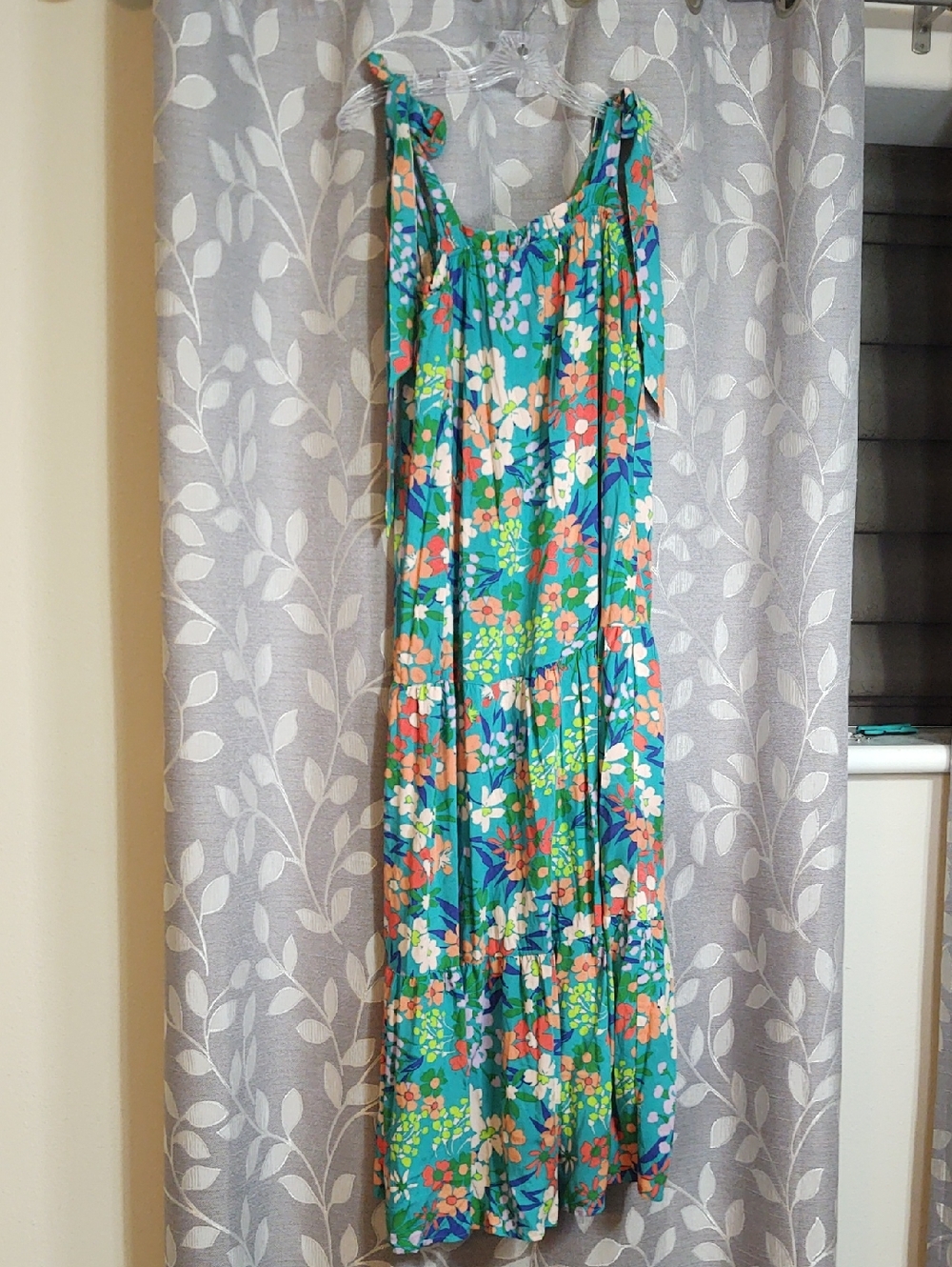 Emily Wonder Women's Floral Tiered Dress size S